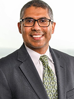 Headshot of Warren D’Souza, PhD, MBA, FAAPM